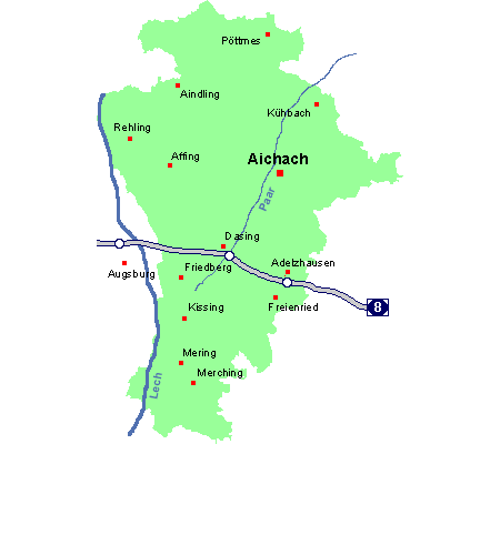Unterkunft Aichach-Friedberg, Unterkunft im Umkreis von Aichach-Friedberg
