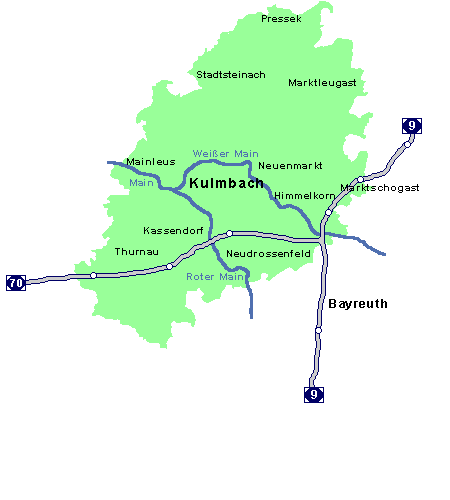 Ferienhaus und Ferienhäuser für den Landkreis Kulmbach